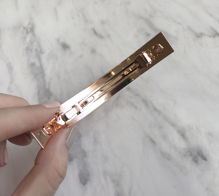 NEW HAIR CLIP HOOP Simple Wide Metal Hairpin Hairp