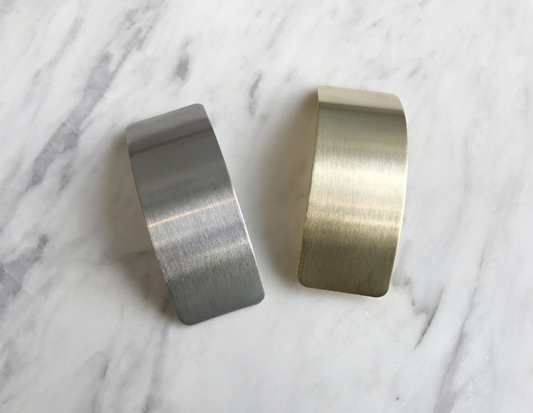 NEW HAIR CLIP HOOP Simple Wide Metal Hairpin Hairp