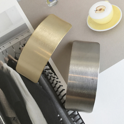 NEW HAIR CLIP HOOP Simple Wide Metal Hairpin Hairp