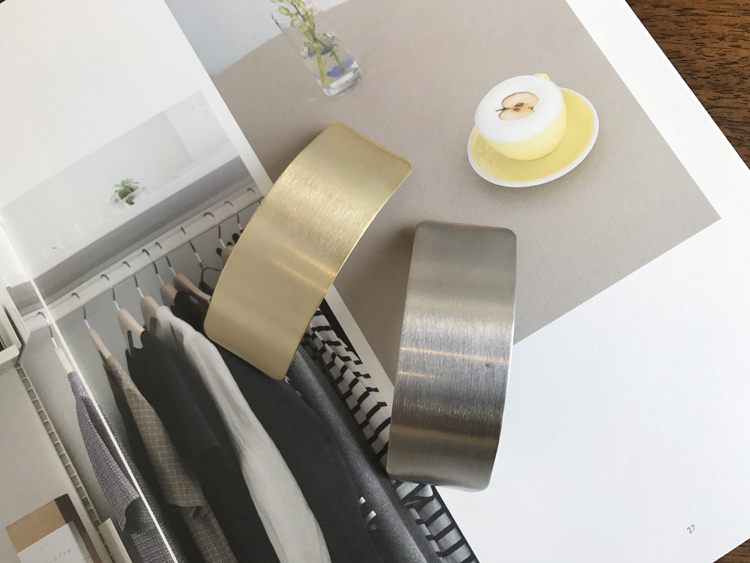 NEW HAIR CLIP HOOP Simple Wide Metal Hairpin Hairp