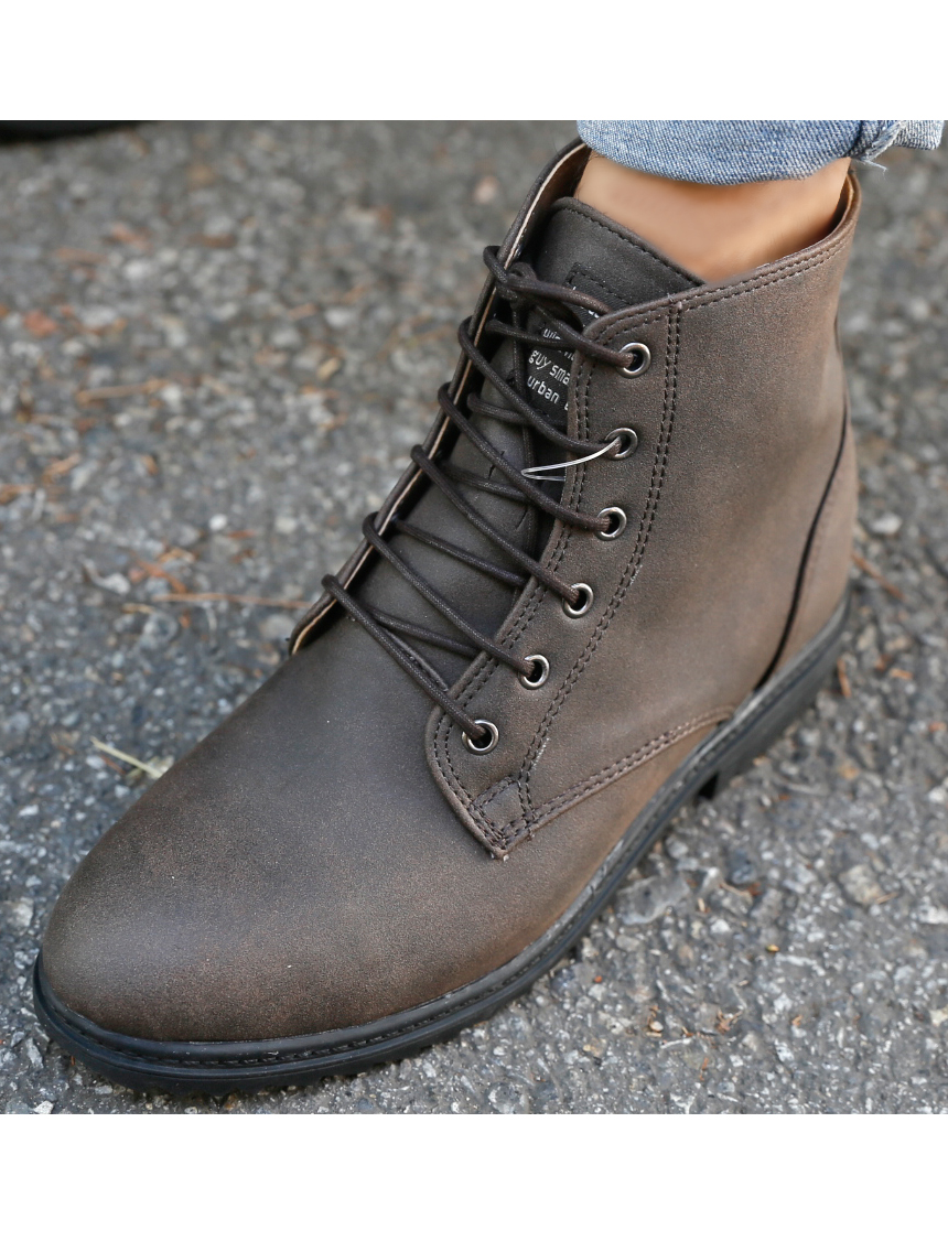 NEW MEN WALLKER BOOTS Kino Hiroshi 6cm Daily mattr