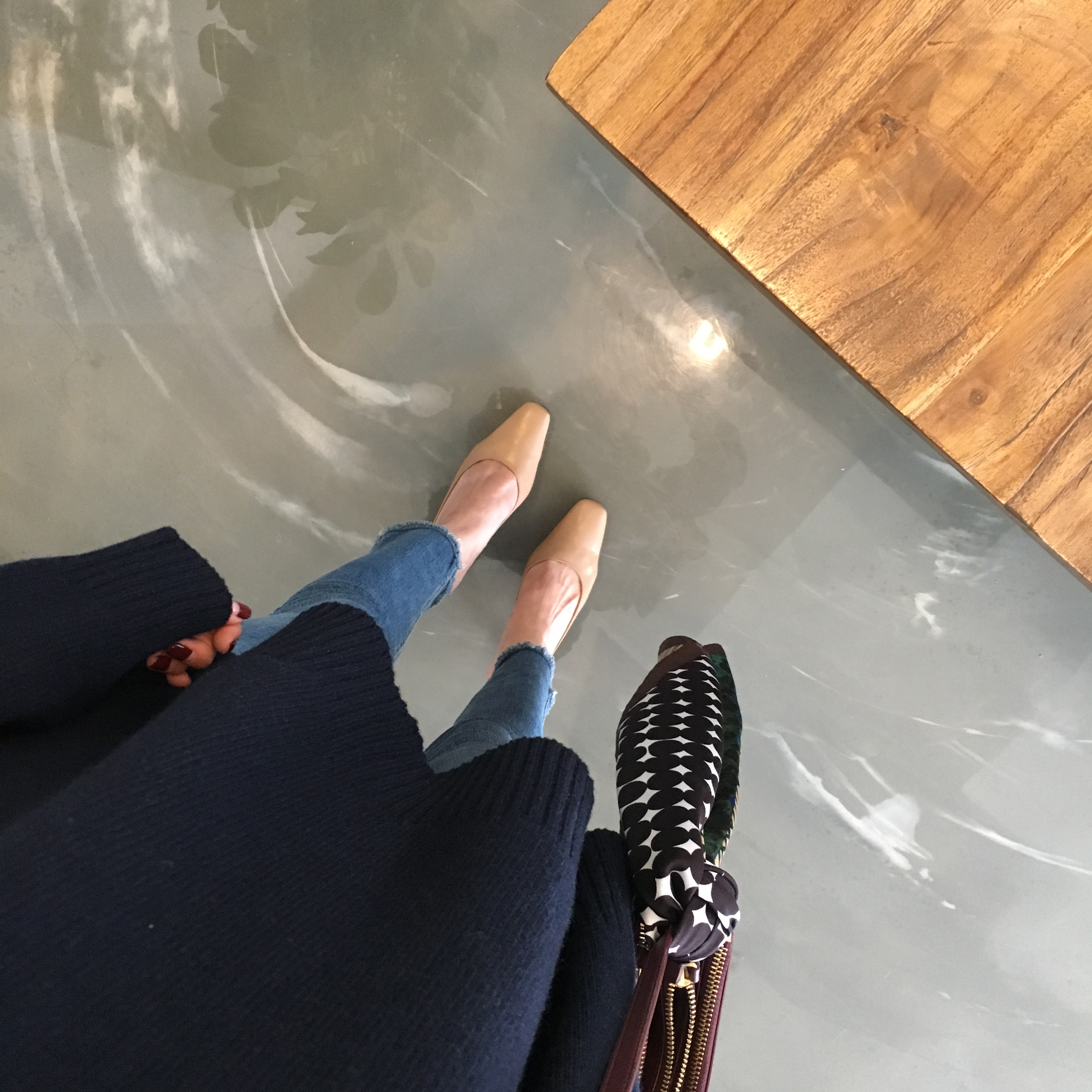 Women Jeans Pants Mono Beige Jeans Pants Sensibili