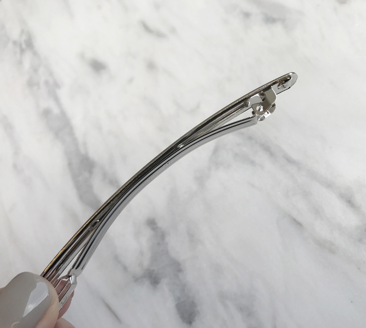 NEW HAIR CLIP HOOP Simple Wide Metal Hairpin Hairp