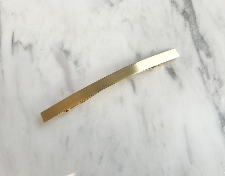 NEW HAIR CLIP HOOP Simple Wide Metal Hairpin Hairp