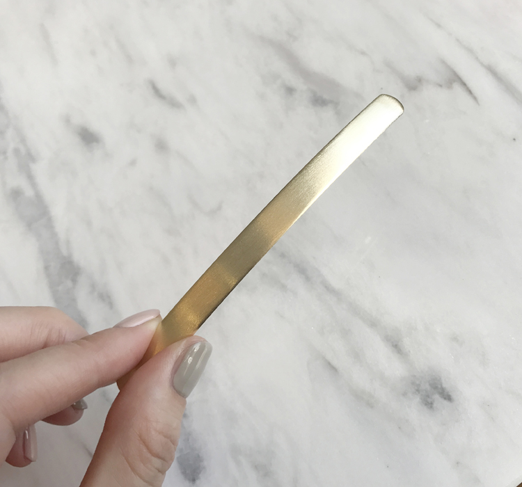 NEW HAIR CLIP HOOP Simple Wide Metal Hairpin Hairp