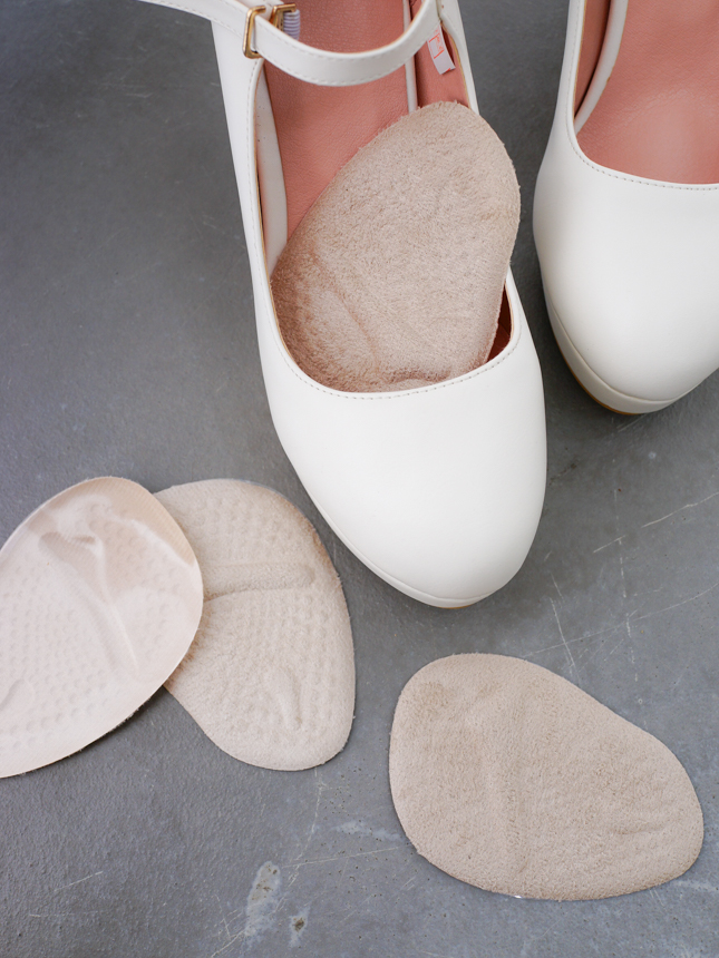 NEW LADIES SOCKS suede front cushion pad high heel