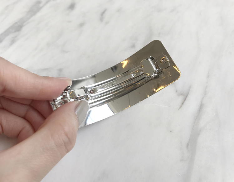 NEW HAIR CLIP HOOP Simple Wide Metal Hairpin Hairp