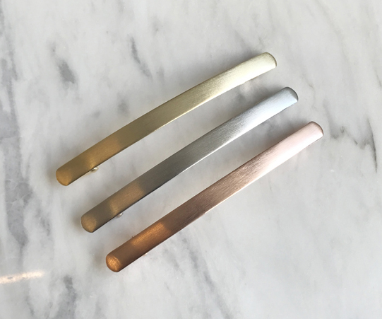 NEW HAIR CLIP HOOP Simple Wide Metal Hairpin Hairp