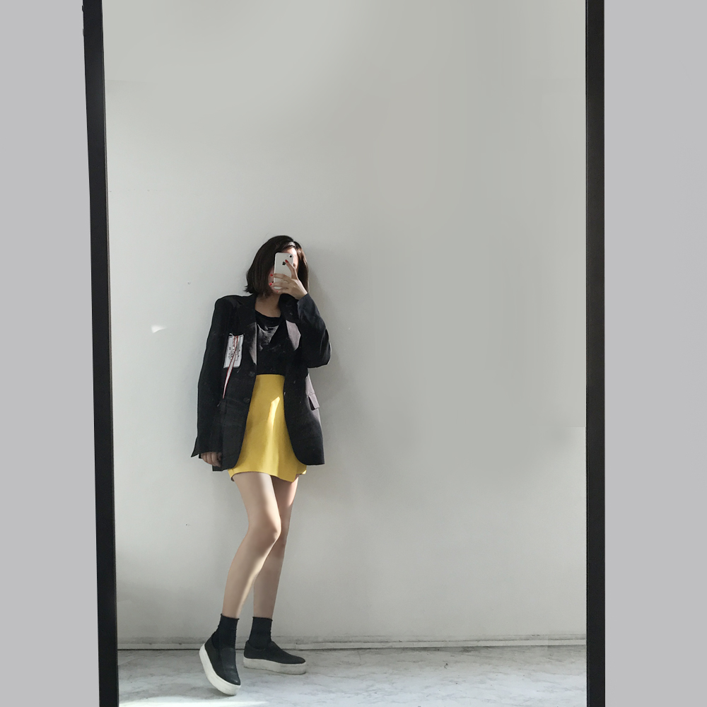 Mini leather skirt mix match 20 outfits for girls