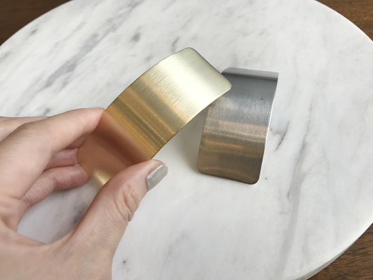 NEW HAIR CLIP HOOP Simple Wide Metal Hairpin Hairp