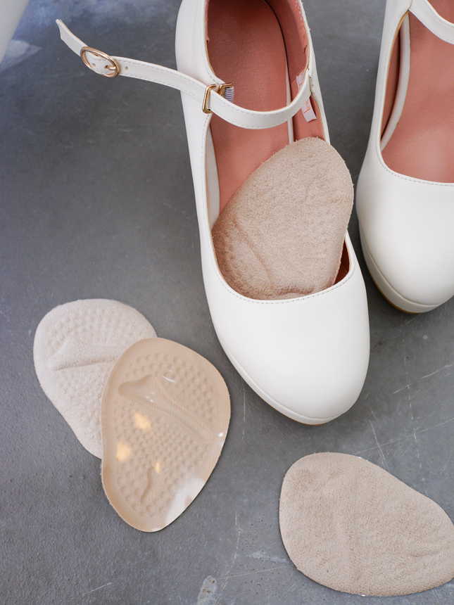 NEW LADIES SOCKS suede front cushion pad high heel