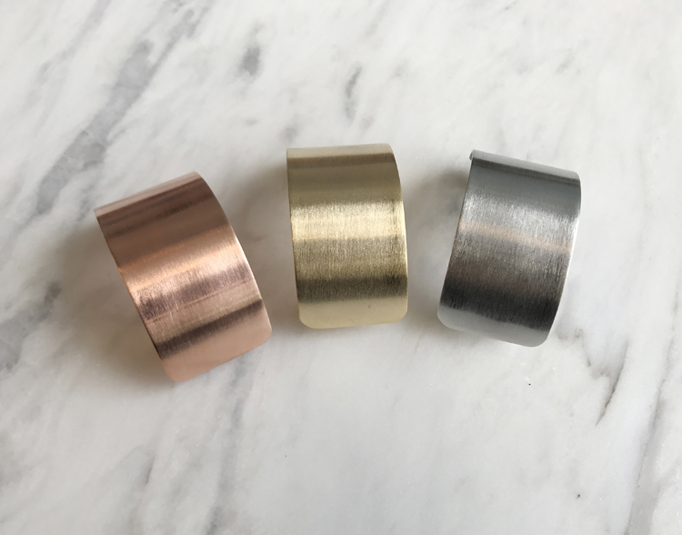 NEW HAIR CLIP HOOP Simple Wide Metal Hairpin Hairp