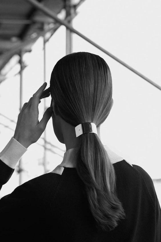 NEW HAIR CLIP HOOP Simple Wide Metal Hairpin Hairp