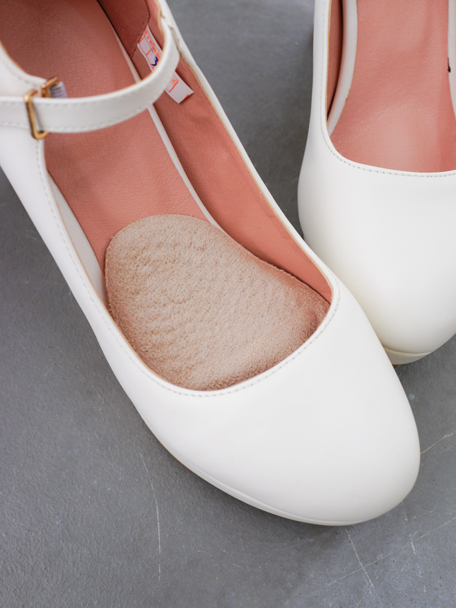 NEW LADIES SOCKS suede front cushion pad high heel