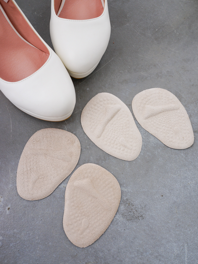 NEW LADIES SOCKS suede front cushion pad high heel