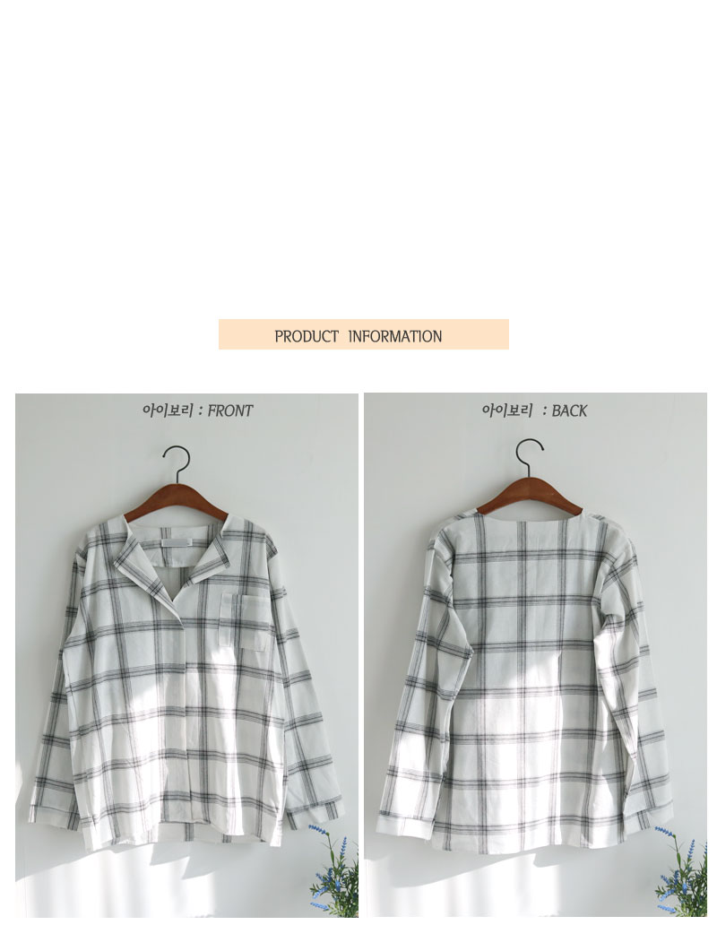 Women Blouses Bates Check Blouse Black, Ivory, Mus