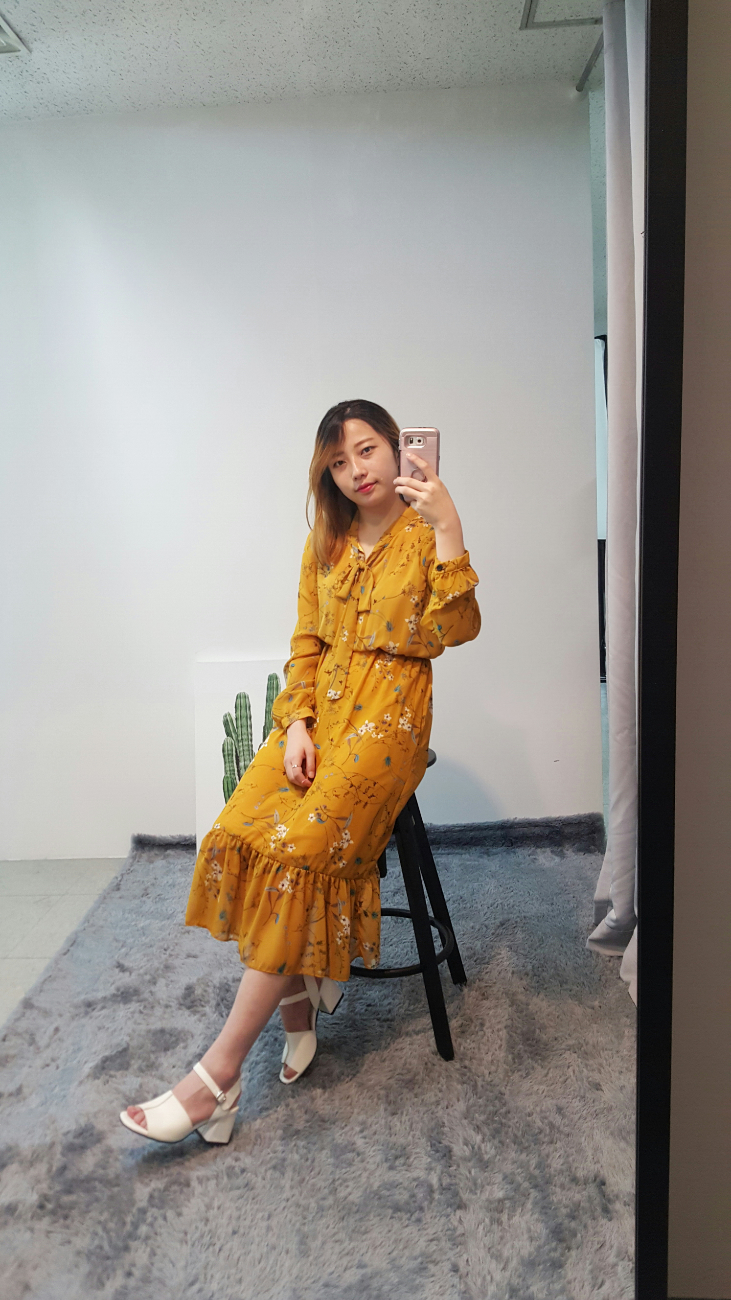 New Women Dress Chiffon flower dress for women in 