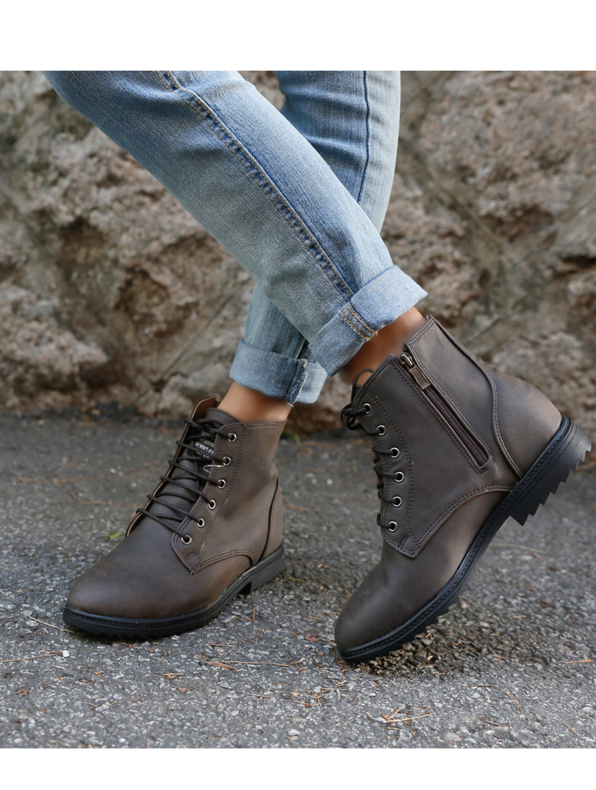 NEW MEN WALLKER BOOTS Kino Hiroshi 6cm Daily mattr