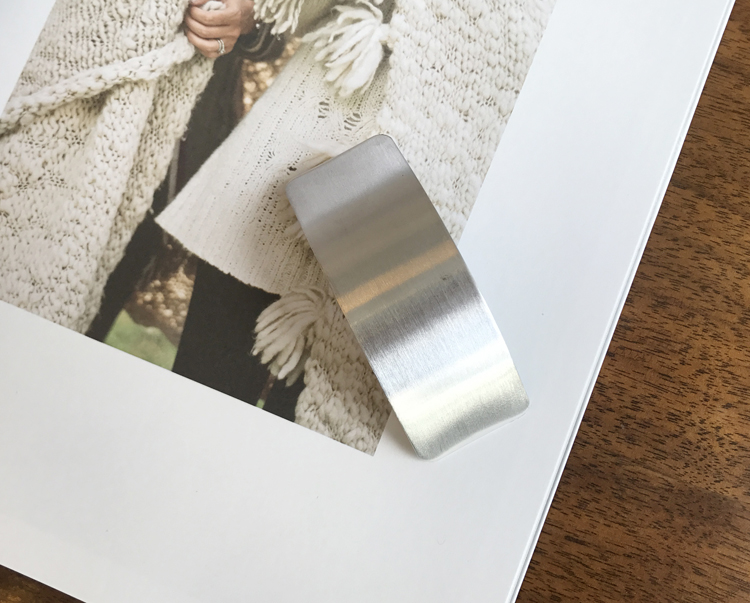 NEW HAIR CLIP HOOP Simple Wide Metal Hairpin Hairp