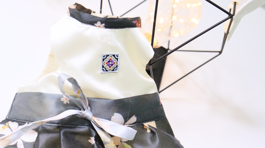 NEW DOG FASHION By Yuliya Handmade Cat Hanbok, Pup