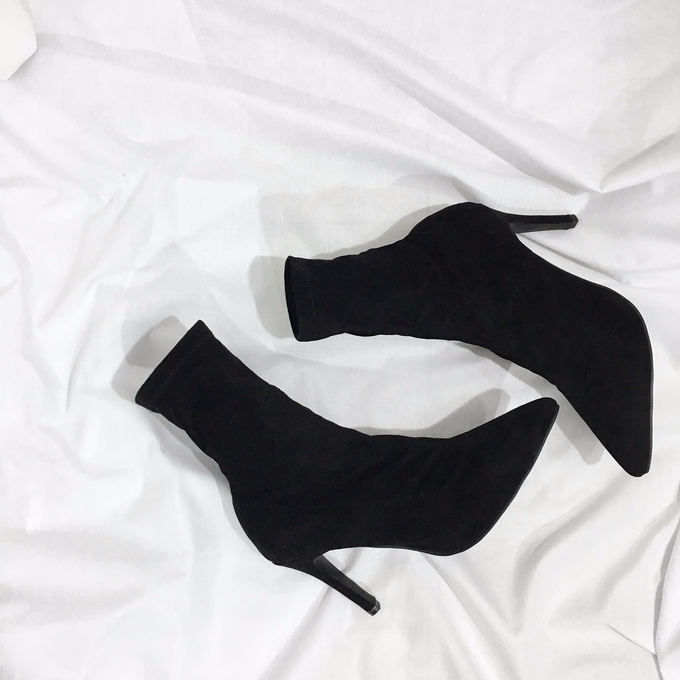 Suede Span Angle Boots Sachs 3 Color Monoglame Ank