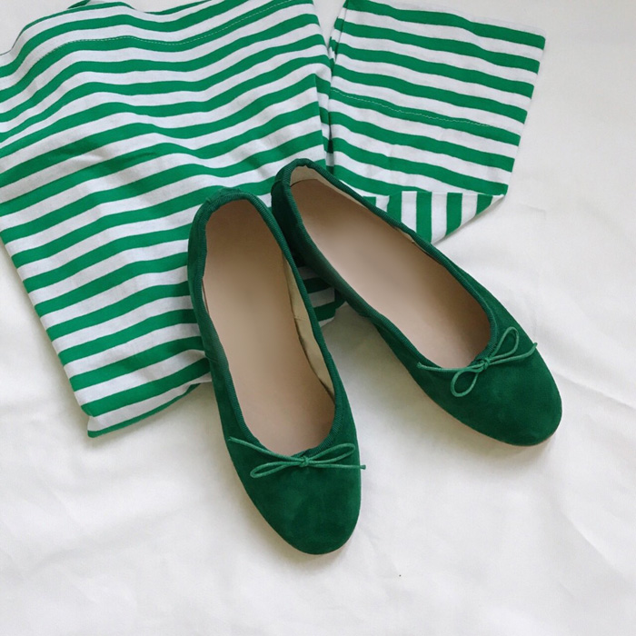 Real Lambskin Suede Middle Heel 1cm, 3cm Women'