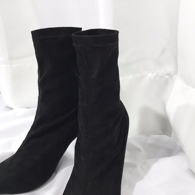 Suede Span Angle Boots Sachs 3 Color Monoglame Ank