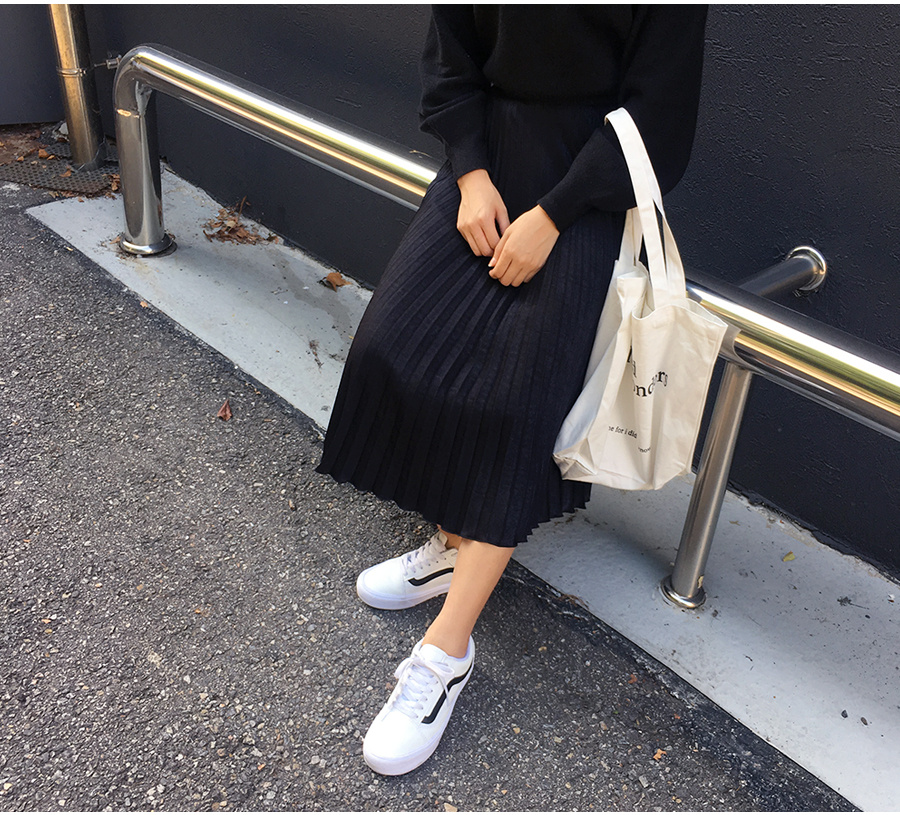 Glitter Pleated Bending Skirt Ten Girls Daily Coor