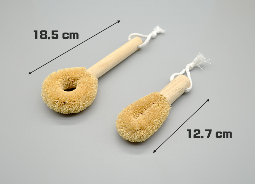 Scrubber Dish Washing Natural palm cake Kitchen cl