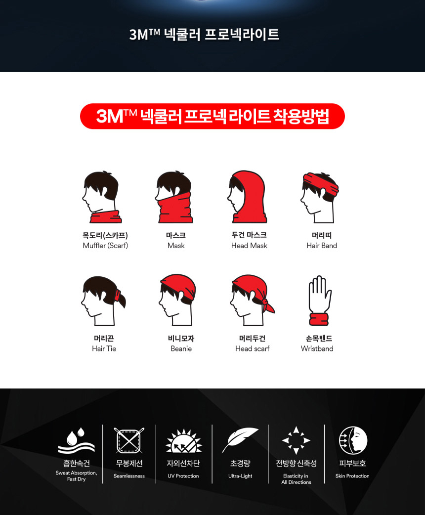 3M Climbing mask UV sunscreen Face shield Summer f