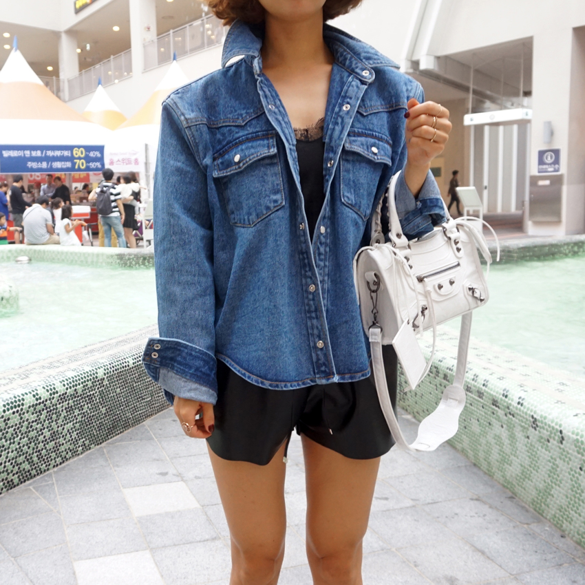 Women Short Pants Reza Leather Short Pants - Women