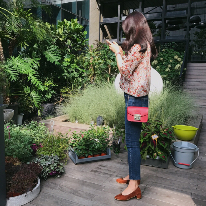 Real Lambskin Suede Middle Heel 1cm, 3cm Women'