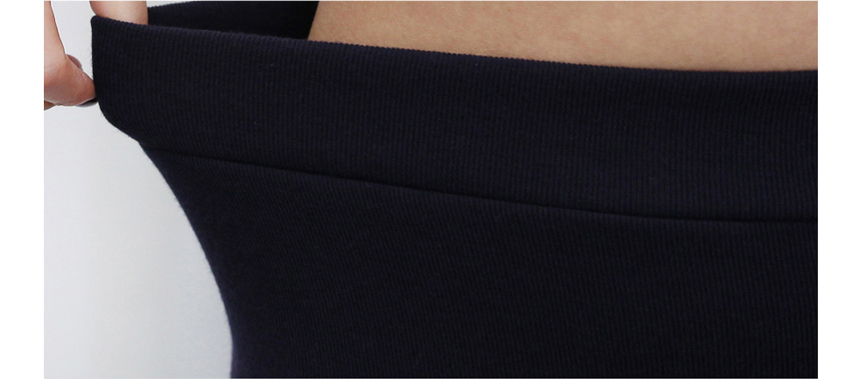 Adelia H Line Long Skirts Trim Gold Date Banding D