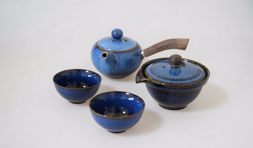 Tea and tea ceremony set 3-person tea ceremony tea