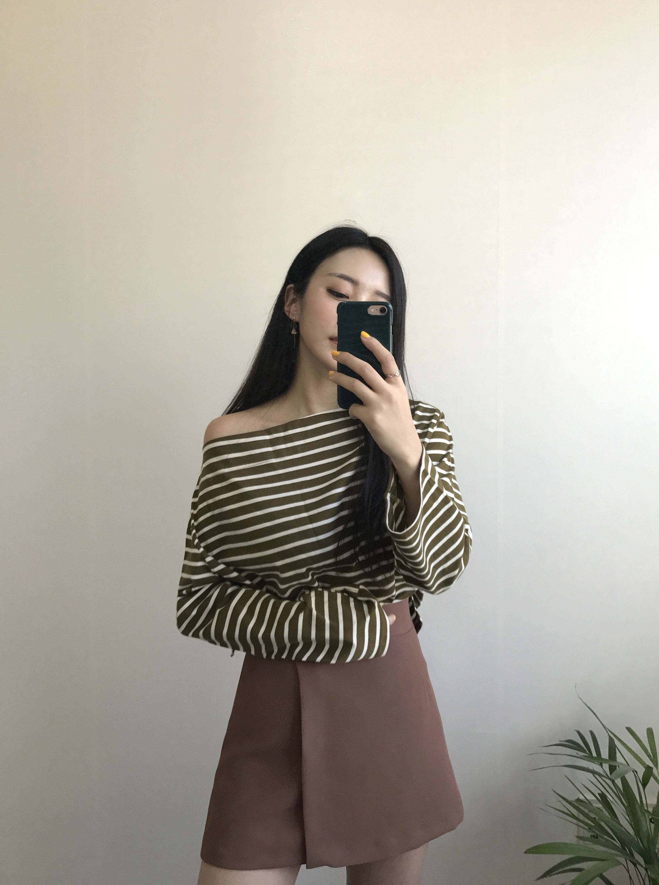 Women Short Pants A Line Mini Wrap Skirt Pants 2 C