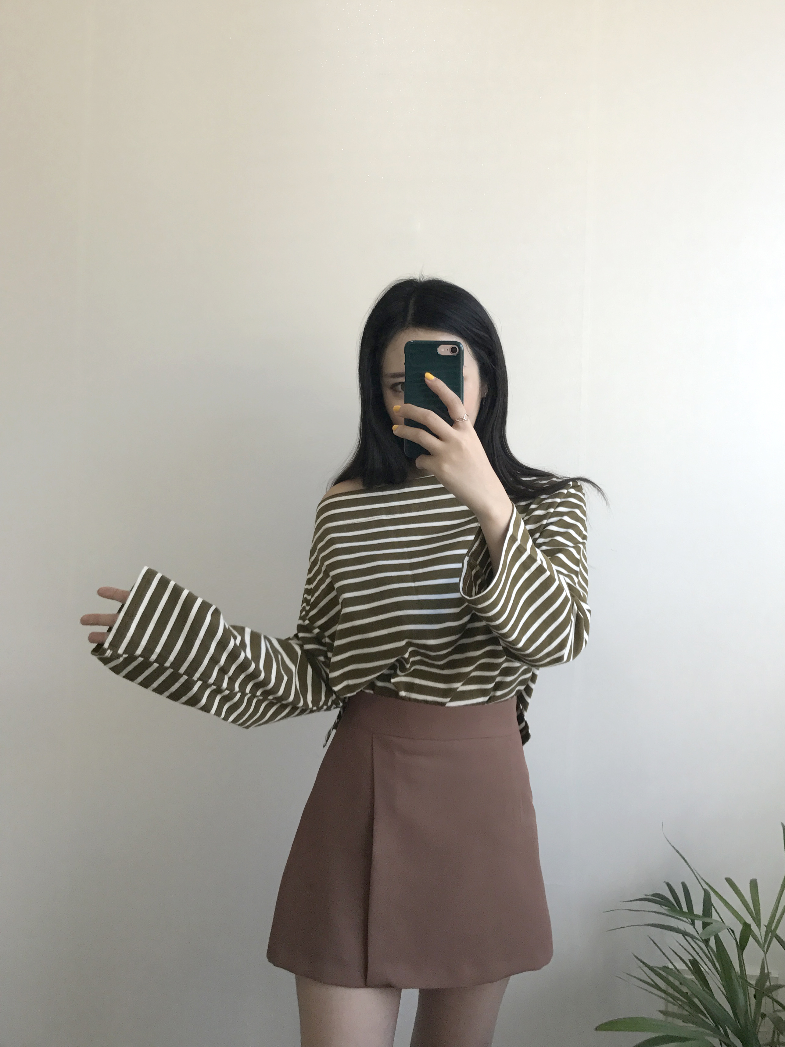 Women Short Pants A Line Mini Wrap Skirt Pants 2 C