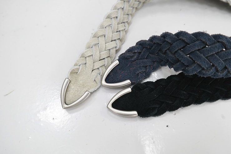 NEW MEN FASHION BELT Anderson suede woven belt man