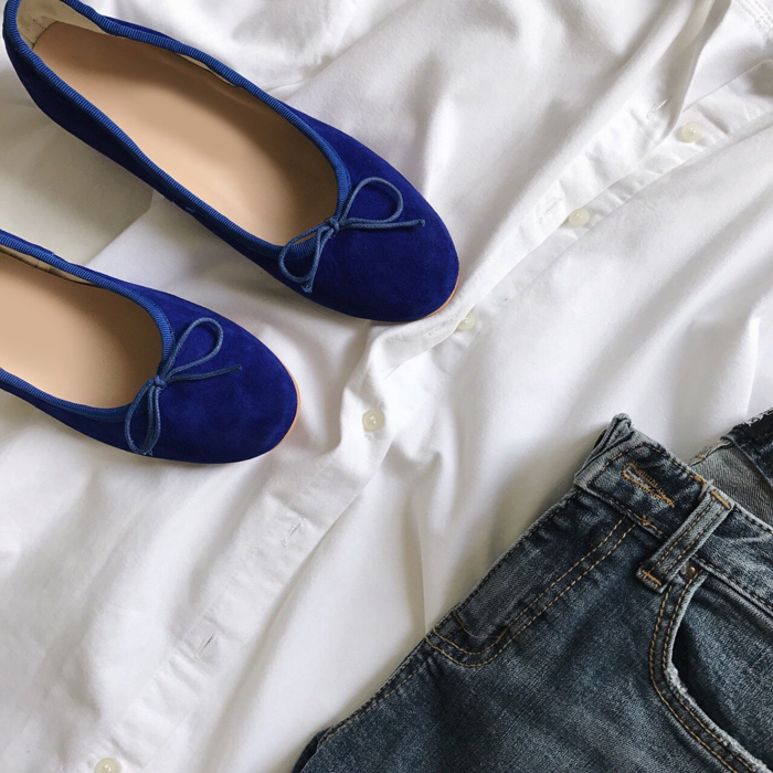 Real Lambskin Suede Middle Heel 1cm, 3cm Women'