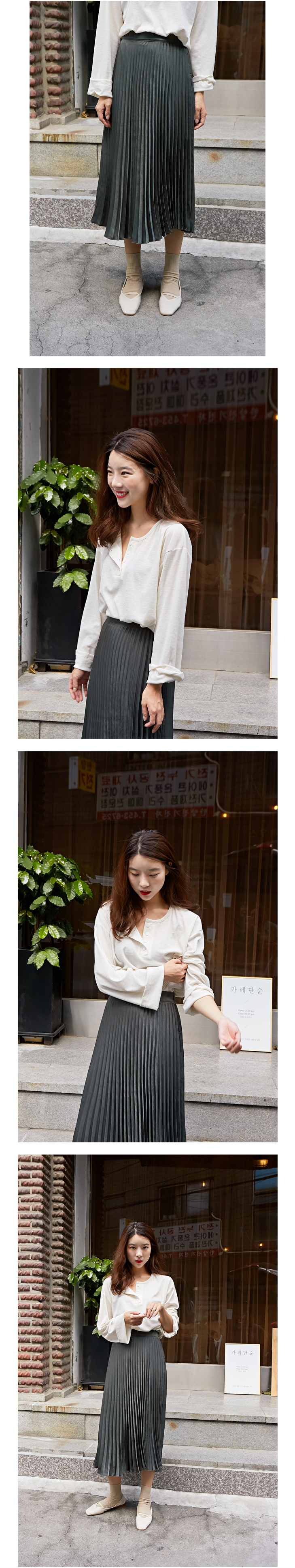 Glitter Pleated Bending Skirt Ten Girls Daily Coor