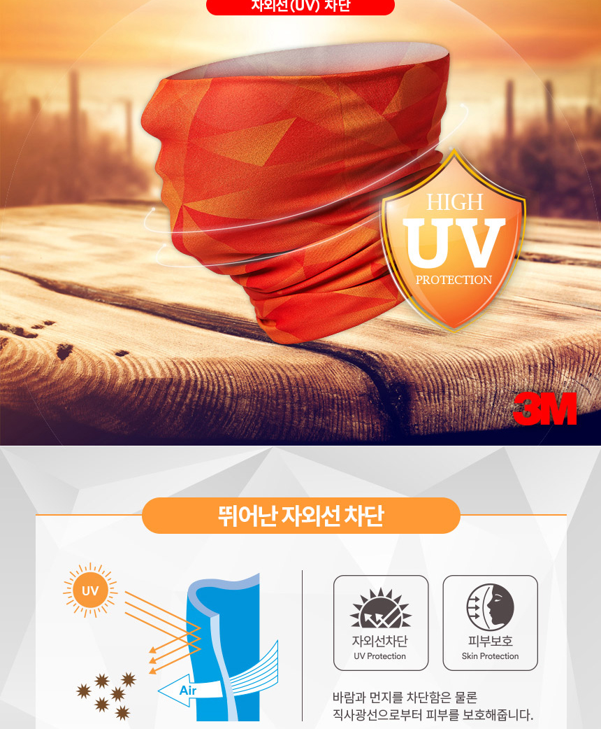 3M Climbing mask UV sunscreen Face shield Summer f