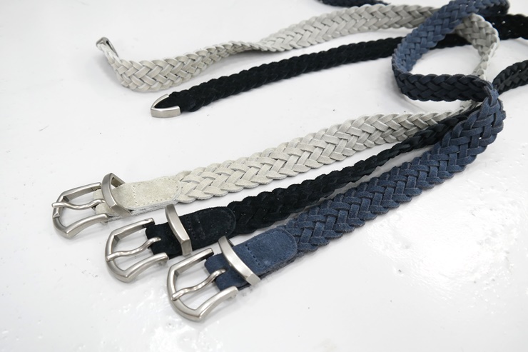 NEW MEN FASHION BELT Anderson suede woven belt man