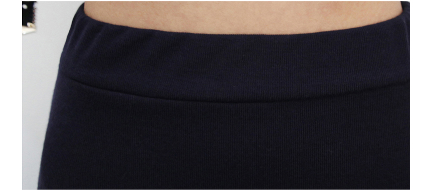 Adelia H Line Long Skirts Trim Gold Date Banding D