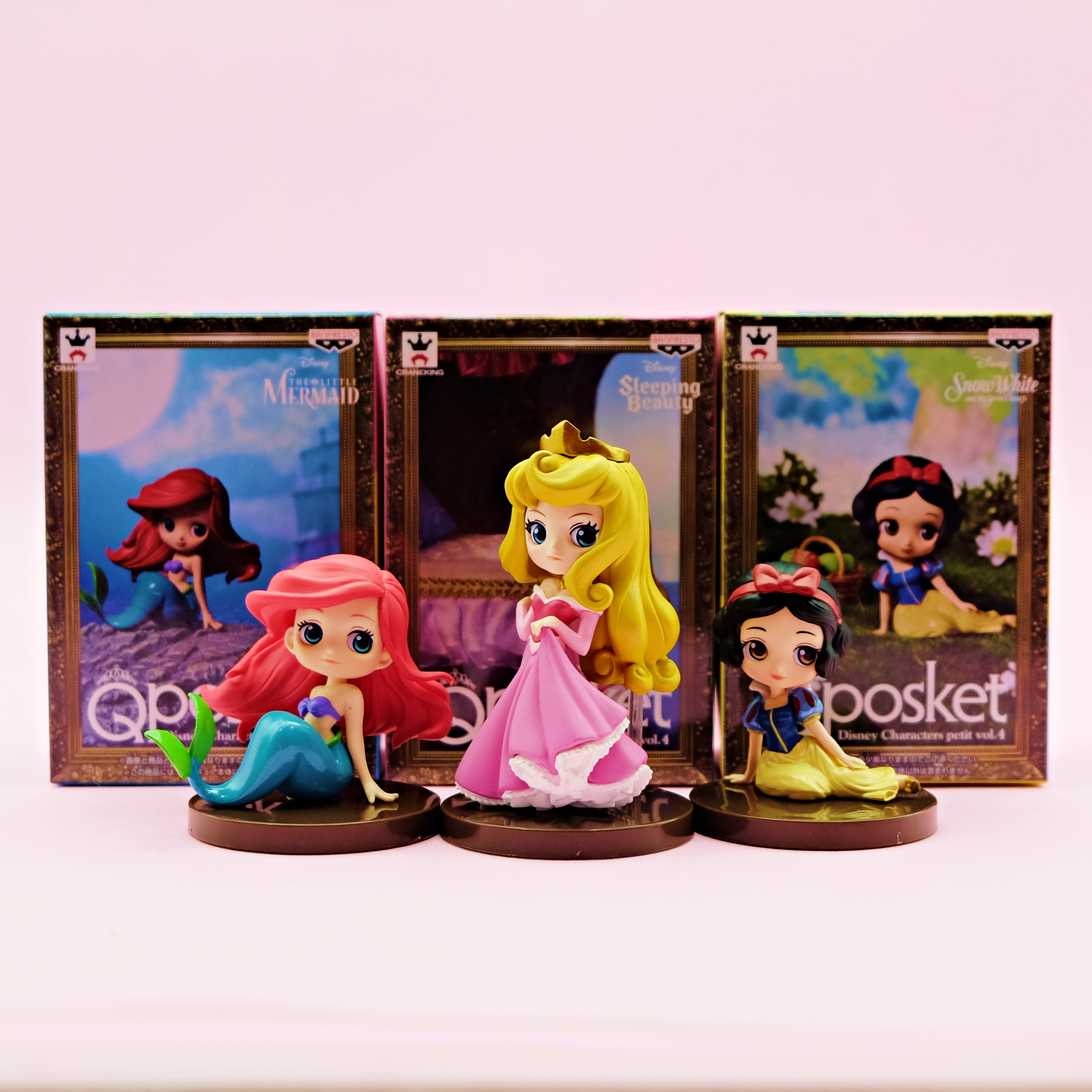 Disney character posket petit Petit Vol.4 3 piece 