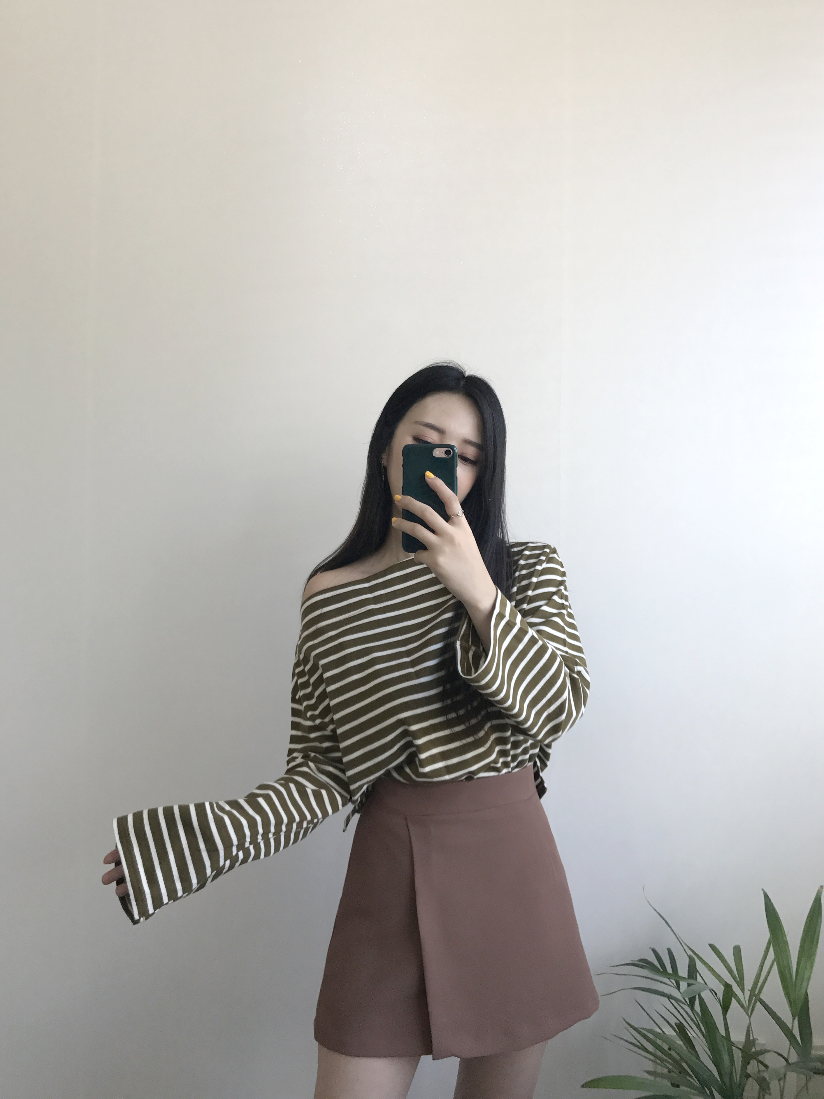 Women Short Pants A Line Mini Wrap Skirt Pants 2 C