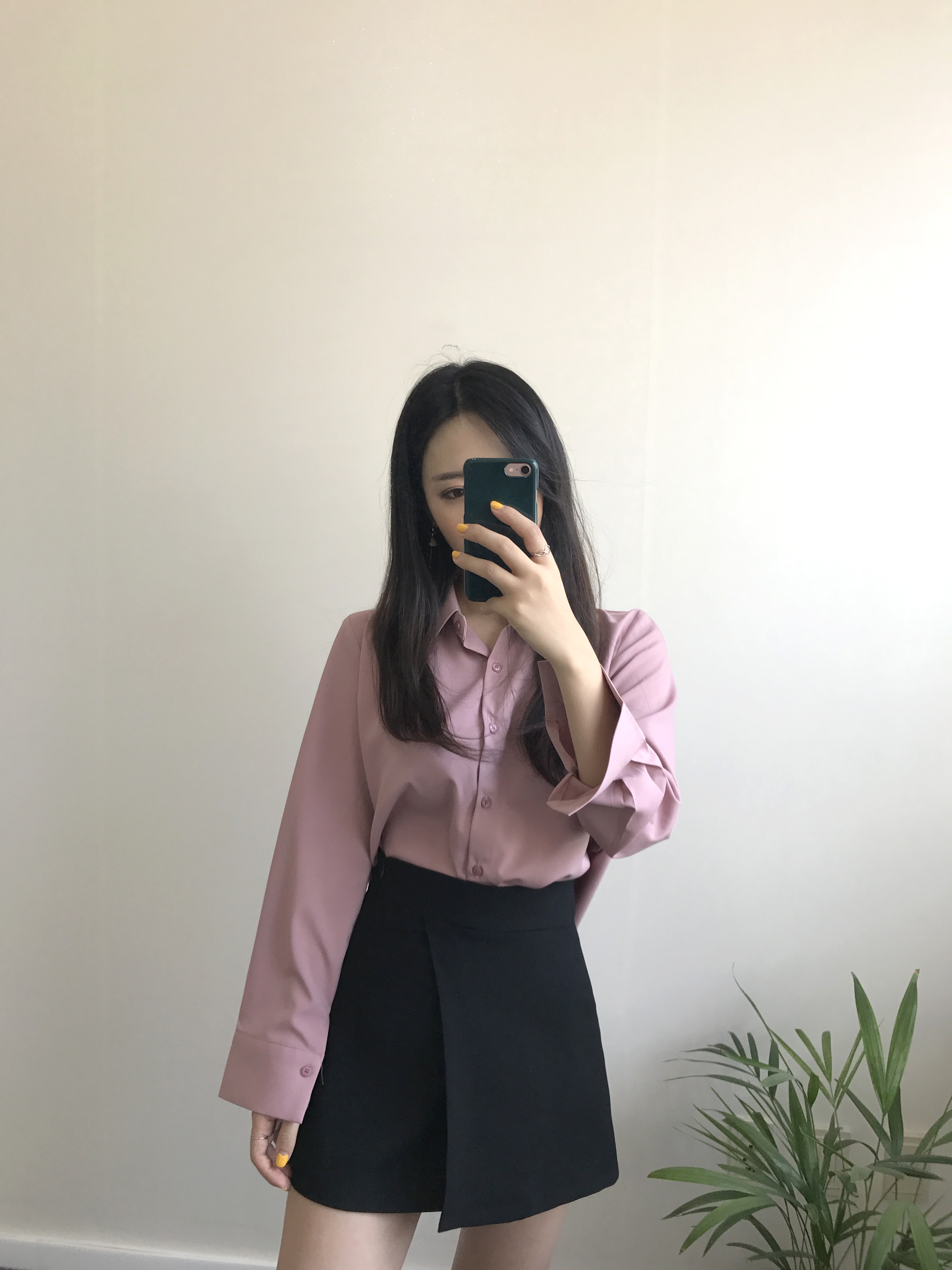 Women Short Pants A Line Mini Wrap Skirt Pants 2 C