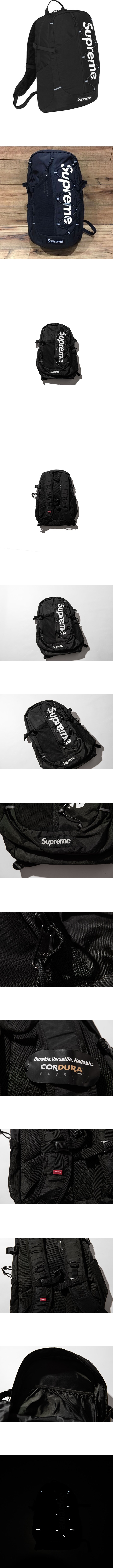 NEW BACKPACK 42th Supreme Cordura hammers Back poi