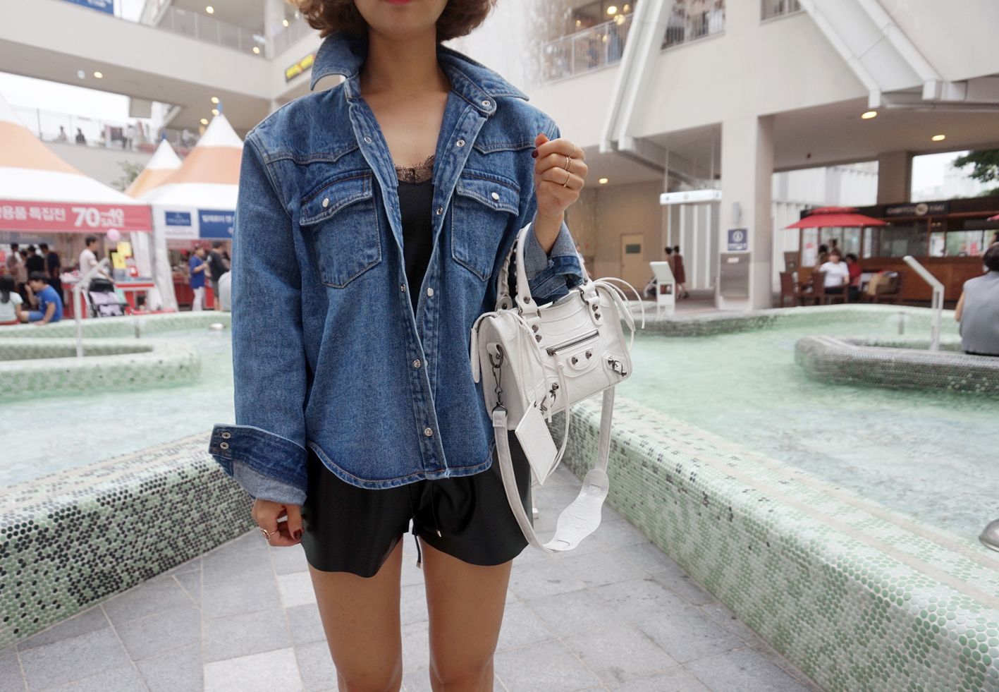 Women Short Pants Reza Leather Short Pants - Women