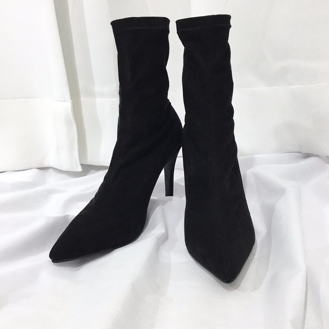 Suede Span Angle Boots Sachs 3 Color Monoglame Ank