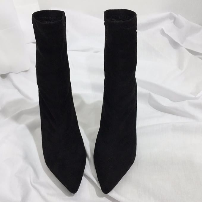 Suede Span Angle Boots Sachs 3 Color Monoglame Ank