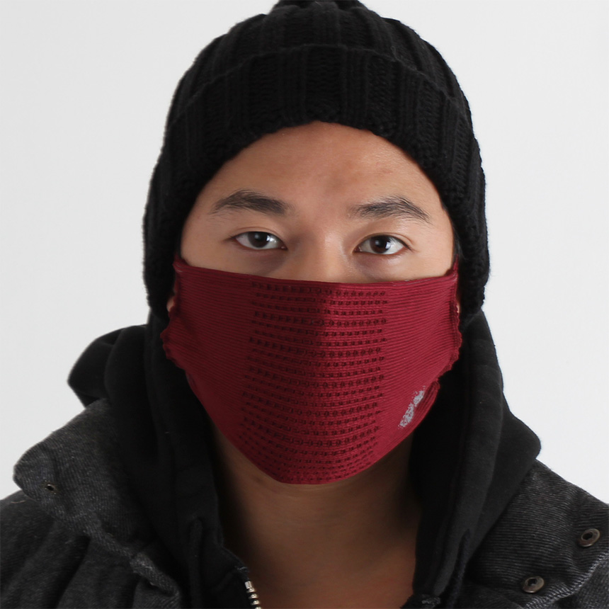 Yohabi winter clothes 3-piece mask winter fashion 